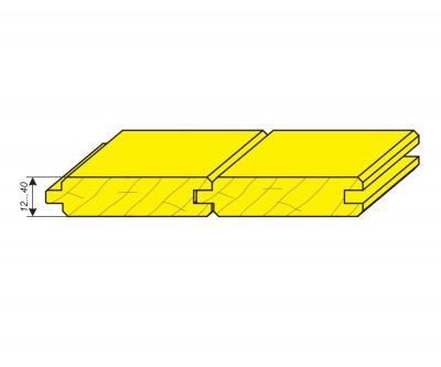 Фрезы для профилирования двухсторонней паркетной и половой доски толщиной 12…40 мм