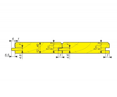 Фрезы для профилирования паркетной доски толщиной 12…40 мм